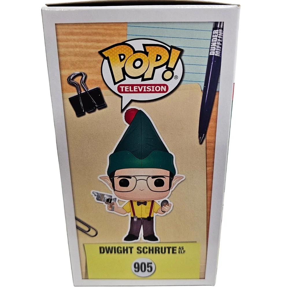 Funko Pop The Office Dwight Schrute as Elf 905 Vinyl Figure NBC Dunder‎ Mifflin